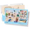 imageGuidecraft DoubleSided Roadway System  42 Puzzle Pieces and 5 DoubleSided Inspiration Cards Building and Construction for Kids