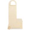 imageGuidecraft HighRise StepUp  White Two Step Stool with Handles and Safety NonSlip Treads and AntiTip Feet for Kids and Adults Quality Learning FurnitureNatural