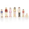 imageGuidecraft Wedgies Career Set of 30 Figures  Little Professionals Wooden Character Set Kids Learning ampamp Educational ToysFamily Set