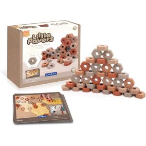 imageGuidecraft Little Pavers  60 pc Set Block Builders Set for Construction and Stacking