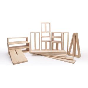 imageGuidecraft Outdoor Hollow Blocks  25 Piece Set STEM Learning ampamp Educational Game for Children Build Imagination Creativity and Focus