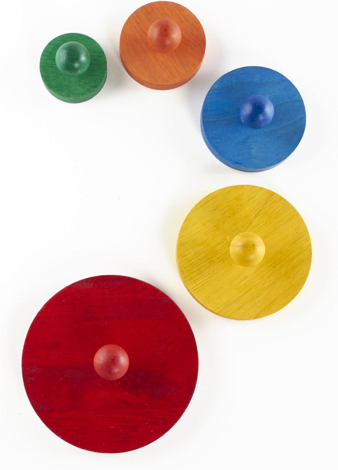 imageGuidecraft Circle Sorter  Shape and Color Puzzle for Toddlers  Kids Early Learning and Development Toy Wooden Educational Set