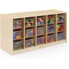 imageGuidecraft 15Bin Storage 61 cm 24quot  Birch Plywood