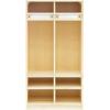 imageGuidecraft 2Section Locker  Solid Maple