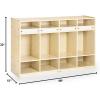 imageGuidecraft 4Section Toddler Locker  Birch Plywood