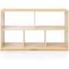 imageGuidecraft 5Compartment Storage 76 cm 30quot  Birch Plywood Wooden Classroom Storage Cabinet for School Classroom or Home Teachers Book Shelf for Kids and Toy Organizer