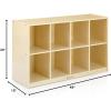 imageGuidecraft 8Section Backpack Cubby  Birch Plywood Cabinet for Kindergarten Homeschool Preschool Art and Craft Supplies Classroom Furniture