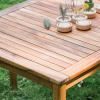 imageGuidecraft Acadia Kids Outdoor Table  Acacia Wood Long Activity Desk for Outdoor Classroom Furniture  Kids Picnic Table for Garden Patio Porch and Backyard Spaces  Measures 60quot L x 30quot W x 24quot H30 x 48 in