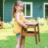 imageGuidecraft Acadia Outdoor Stools Set of 2  Acacia Wood Stool for Kids Ages 2 14in Height Holds Upto 125lbs  Flexible Seating for Kids Outdoor Activity Table Perfect for Backyard Garden Patios