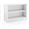 imageGuidecraft Deluxe Taiga 2Shelf Bookcase 30quot  White Storage Shelving Unit for Kids Toys Books Paper TV and Bins  Home Furniture
