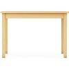 imageGuidecraft EdQ Kids Activity Table  Natural Rectangular Craft Table ampamp Small Wooden Desk for Kids  24quot x 30quot 22quot Height  Seats 4  for Playroom Preschool Daycare ampamp Montessori Classroom Furniture20 in