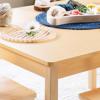 imageGuidecraft EdQ Kids Activity Table  Natural Rectangular Craft Table ampamp Small Wooden Desk for Kids  24quot x 30quot 22quot Height  Seats 4  for Playroom Preschool Daycare ampamp Montessori Classroom Furniture18 in