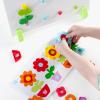 imageGuidecraft Flower Pot Sort and Match  Sorting ampamp Stacking Toy for Children  Kids Early Learning and Development Toy