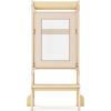 imageGuidecraft Jr Contemporary Kitchen Helper StepUp  Natural  Kids Step Stool for Kitchen and Bathroom Montessori Toddler Tower Adjustable Wooden Step Stool for Toddlers Toddler Learning TowerNatural