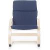 imageGuidecraft Kiddie Rocker  Blue Cushioned Wooden Chair For Toddlers  Kids Home and School FurnitureDenim