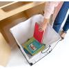 imageGuidecraft Library Book Drop  Wooden Rolling Books and Media Storage Unit with Casters Office and School Supply