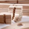 imageGuidecraft Notch Blocks Set 89 Piece Set Natural Wooden Stacking Blocks Educational Montessori Toy for Kids IndoorOutdoor Block Play System