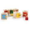 imageGuidecraft Peekaboo Lock Boxes with Storage Tray Sorting ampamp Stacking Toy for Children  Kids Early Learning  Multicolored Wooden Educational Toddler Toy