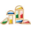 imageGuidecraft Rainbow Blocks  Crystal Bead Kids Educational and Learning Building Toys  Preschool Stacking BlocksSand