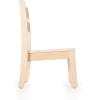 imageGuidecraft Stackable Wooden Classroom Chair 8quot Seat Height Solid Wood School Furniture 4Pack