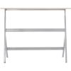 imageGuidecraft Standing Collaboration Desk for Kids and Adults Adjustable Height Birch Plywood Table with Metal Legs for Home Office Classrooms and More