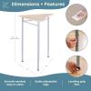 imageGuidecraft Standing Modular Desk for Adults and Kids Adjustable Height Desk with Metal Legs for Home Office Classrooms and MoreTriangle
