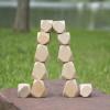 imageGuidecraft Wood Stackers  River Stones 20 Natural Building Blocks Set for Children Develop Fine Motor SkillsStanding Stones