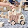 imageGuidecraft Wooden Dump Truck Vehicle Play Set Kids Learning and Educational Dramatic Play ToyDump Truck