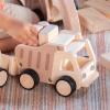 imageGuidecraft Wooden Dump Truck Vehicle Play Set Kids Learning and Educational Dramatic Play ToyDump Truck