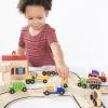 imageGuidecraft Wooden Truck Collection Set of 12 Vehicle Set for Toddlers