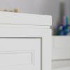imageMartha Stewart Crafting Kids Artwork Storage  Linen White Wooden Art Supply Storage Cabinet with Drawers Crafting Organization for Paper and ToolsLinen White