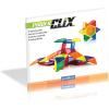imagePowerClix Solids Magnetic Building Blocks Set 94 Piece Magnetic Tiles STEM Educational Construction Toy94 Piece