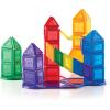 imagePowerClix Solids Magnetic Building Blocks Set 94 Piece Magnetic Tiles STEM Educational Construction Toy94 Piece