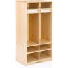 imageGuidecraft 2Section Locker  Solid Maple