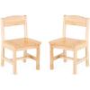imageGuidecraft Classic Wooden Preschool Classroom Chair 12quot Seat Ht  Set of 2
