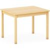 imageGuidecraft EdQ Kids Activity Table  Natural Rectangular Craft Table ampamp Small Wooden Desk for Kids  24quot x 30quot 22quot Height  Seats 4  for Playroom Preschool Daycare ampamp Montessori Classroom Furniture22 in