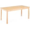 imageGuidecraft Rectangular Wooden Classroom Table 205quot Tall Childrens Activity Table for Preschool