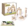 imageGuidecraft Wood Stackers  River Stones 20 Natural Building Blocks Set for Children Develop Fine Motor SkillsStanding Stones