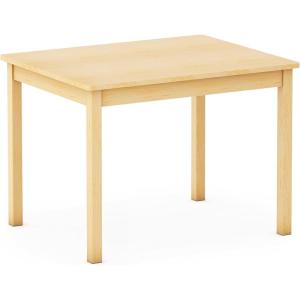 imageGuidecraft EdQ Kids Activity Table  Natural Rectangular Craft Table ampamp Small Wooden Desk for Kids  24quot x 30quot 22quot Height  Seats 4  for Playroom Preschool Daycare ampamp Montessori Classroom Furniture22 in