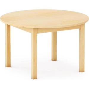 imageGuidecraft EdQ Toddler Table  Natural Round Wooden Activity Table for Kids 30quot Diameter 18quot Height  Seats 4  Kids Desk for Preschool Daycare Montessori Classroom ampamp Playroom Furniture18 in