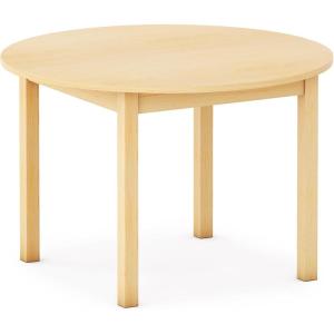 imageGuidecraft EdQ Toddler Table  Natural Round Wooden Activity Table for Kids 30quot Diameter 18quot Height  Seats 4  Kids Desk for Preschool Daycare Montessori Classroom ampamp Playroom Furniture20 in