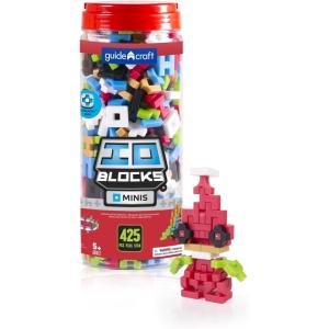 imageGuidecraft IO Blocks Minis  75 Piece Set Kids Miniature Building STEM Learning Educational Toy425 Piece