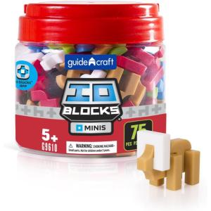 imageGuidecraft IO Blocks Minis  75 Piece Set Kids Miniature Building STEM Learning Educational Toy75 Piece