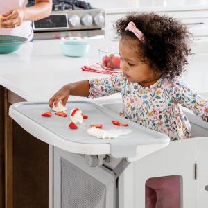 imageGuidecraft Kitchen Helper Mealtime and Play Tray  Easy to Clean Detachable Feeding and Activity Table Extension for Toddlers