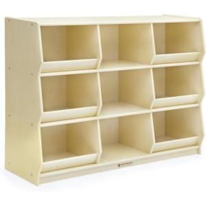imageGuidecraft PlayBin Storage 92 cm 36quot  Birch Plywood Storage Cabinet Classroom Bookshelf Classroom Cubbies 3Tier Open Wooden Bookshelf for Kids Kids Toy Storage Organizer