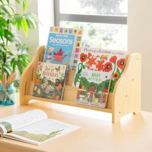 imageGuidecraft Tabletop Book Display Book Shelf Display Rack for Kids Room