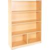 imageGuidecraft Standard 5 Shelf Wooden Bookcase 48quot Book Display and Storage School Supply Kids Furniture