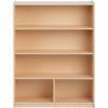 imageGuidecraft Standard 5 Shelf Wooden Bookcase 48quot Book Display and Storage School Supply Kids Furniture