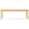 imageGuidecraft EdQ Toddler Table  Natural Rectangular Wooden Activity Table for Kids 30quot x 48quot 16quot Height  Seats 6  Toddler Desk for Playroom Preschool Homeschool Daycare ampamp Classroom Furniture16 in