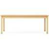 imageGuidecraft EdQ Toddler Table  Natural Rectangular Wooden Activity Table for Kids 30quot x 48quot 16quot Height  Seats 6  Toddler Desk for Playroom Preschool Homeschool Daycare ampamp Classroom Furniture18 in
